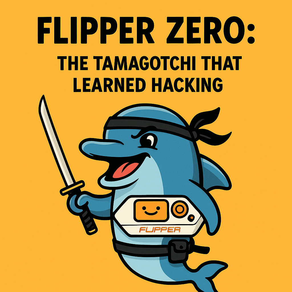 Flipper Zero cyber-dolphin chaos